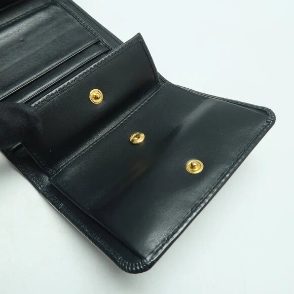 PRADA Black Leather Wallet 267-040925 - Picture 10 of 12